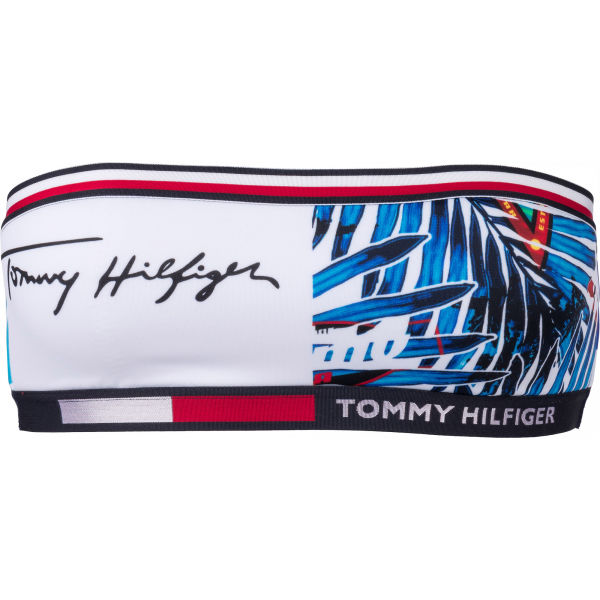 Tommy Hilfiger BANDEAU FIXED  XS - Dámský vrchní díl plavek Tommy Hilfiger