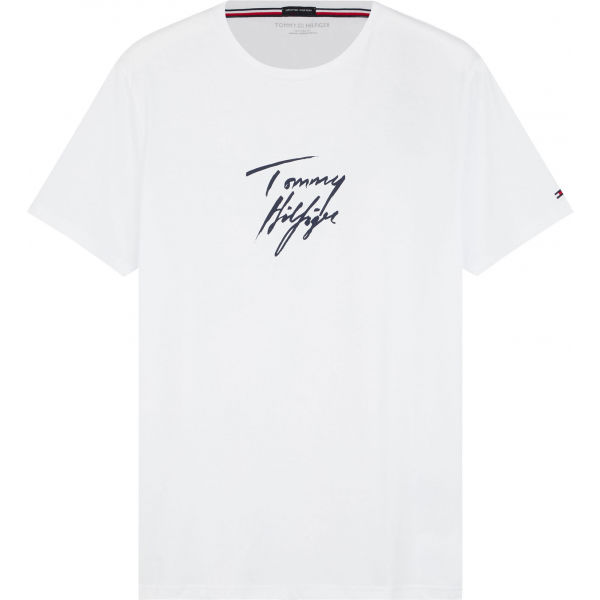 Tommy Hilfiger CN SS TEE LOGO  M - Pánské tričko Tommy Hilfiger