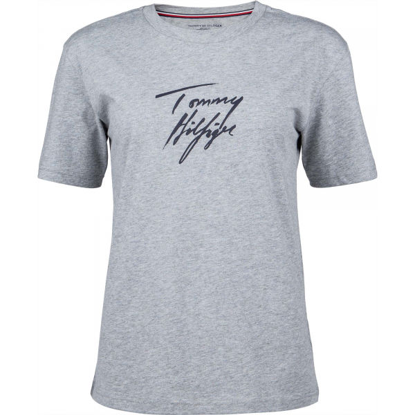 Tommy Hilfiger CN TEE SS LOGO  XS - Dámské tričko Tommy Hilfiger