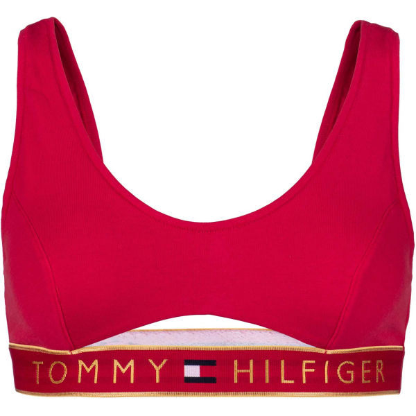 Tommy Hilfiger CUT OUT BRALETTE  M - Dámská podprsenka Tommy Hilfiger