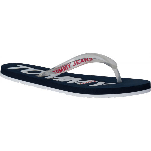 Tommy Hilfiger POP COLOR BEACH SANDAL bílá 36 - Dámské žabky Tommy Hilfiger