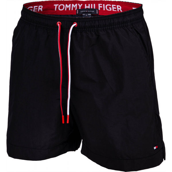 Tommy Hilfiger MEDIUM DRAWSTRING černá M - Pánské šortky do vody Tommy Hilfiger