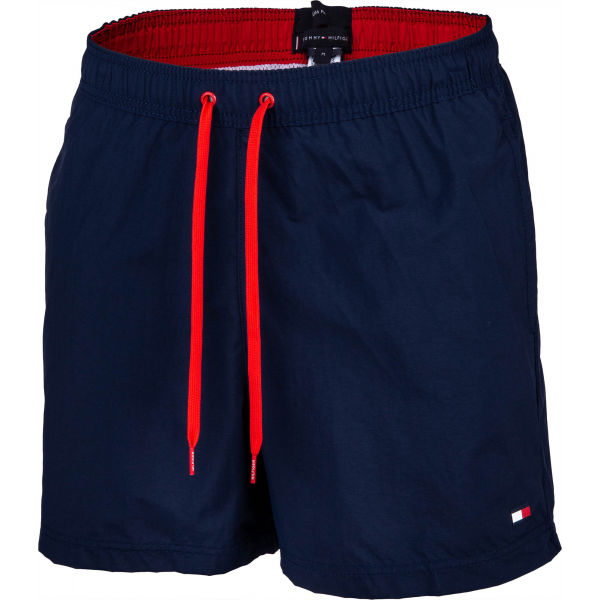Tommy Hilfiger SF MEDIUM DRAWSTRING tmavě modrá M - Pánské šortky do vody Tommy Hilfiger