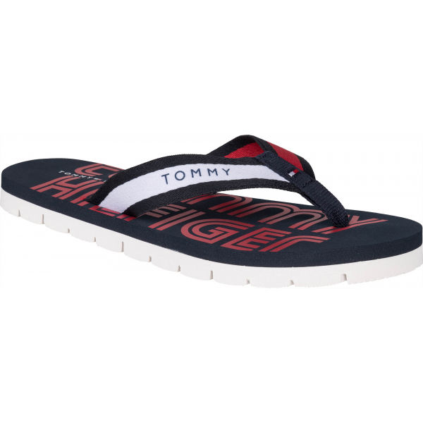 Tommy Hilfiger SPORTY FEMININE BEACH SANDAL  37 - Dámské žabky Tommy Hilfiger