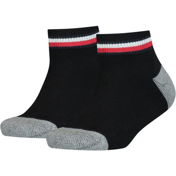 Tommy Hilfiger KIDS ICONIC SPORTS QUARTER 2P  39 - 42 - Dětské ponožky Tommy Hilfiger