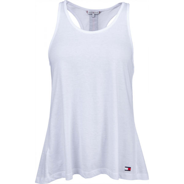 Tommy Hilfiger TANK TOP bílá S - Dámské tílko Tommy Hilfiger