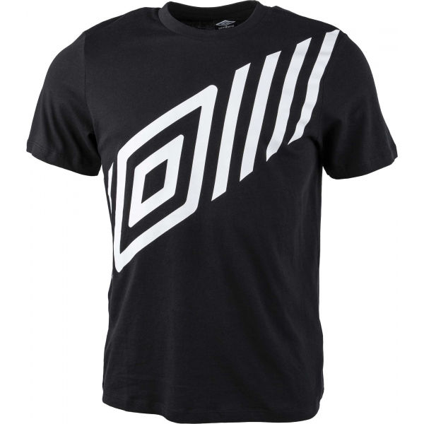 Umbro FW GRAPHIC TEE 1 černá XXL - Pánské triko Umbro