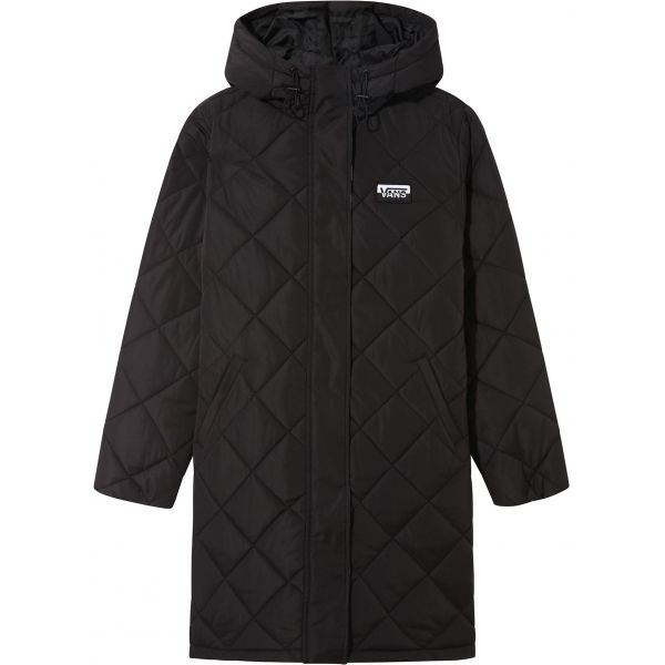 Vans WM CLAIR SHORES PUFFER JACKET MTE  L - Dámská zimní bunda Vans