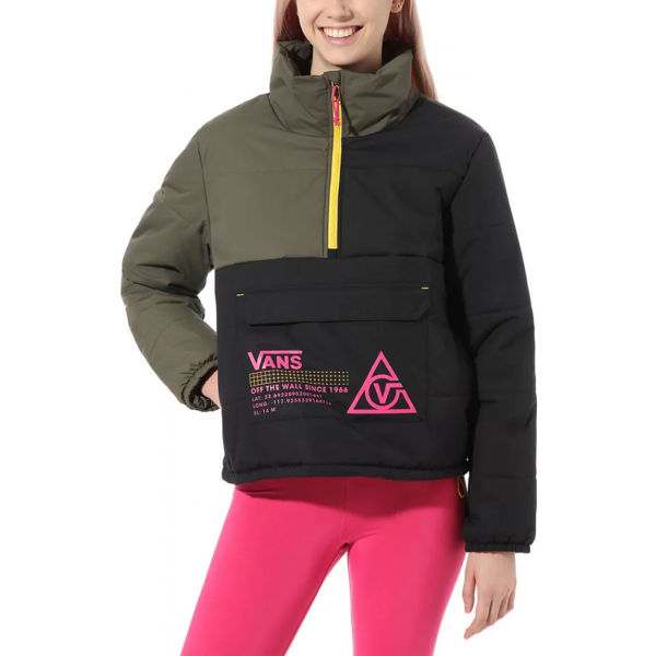 Vans WM 66 SUPPLY PO PUFFER MTE  L - Dámská bunda Vans