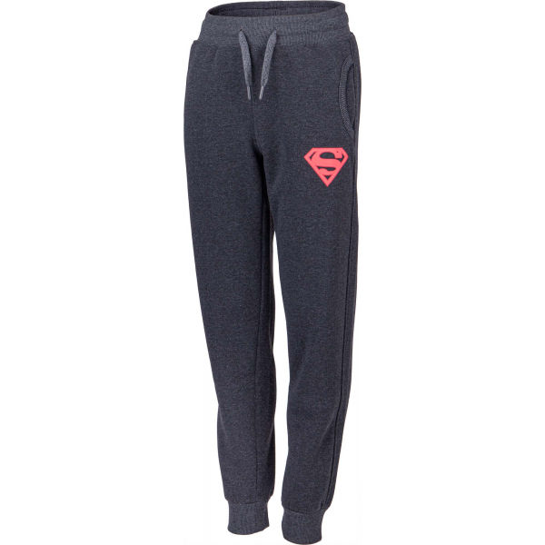 Warner Bros WARM JNR SUPERGIRL modrá 140-146 - Dívčí tepláky Warner Bros