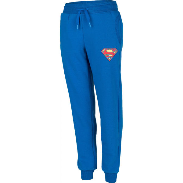 Warner Bros WARM JNR SUPER tmavě modrá 128-134 - Dětské tepláky Warner Bros