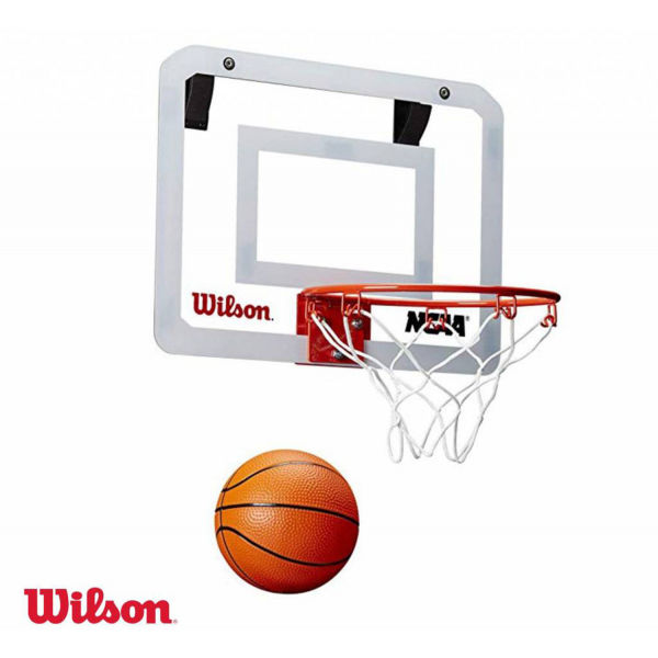 Wilson NCAA SHOWCASE MINI HOOP  NS - Mini basketbalový set Wilson