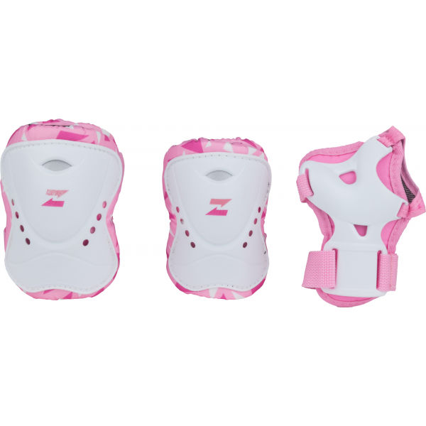 Zealot SHAPE bílá S - Set dětských inline chráničů Zealot
