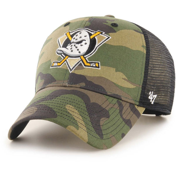 47 ANAHEIM DUCKS CAMO BRANSON 47 MVP  UNI - Kšiltovka 47
