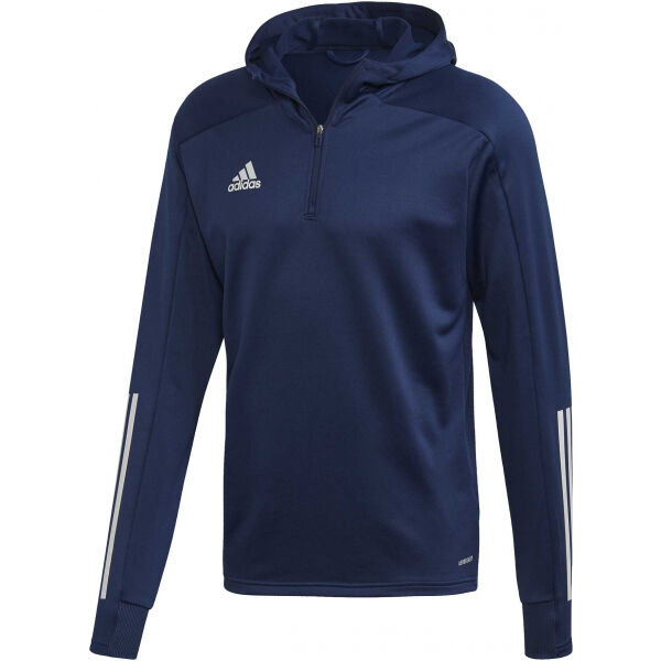 adidas CON20 TK HOOD  XL - Pánská fotbalová mikina adidas