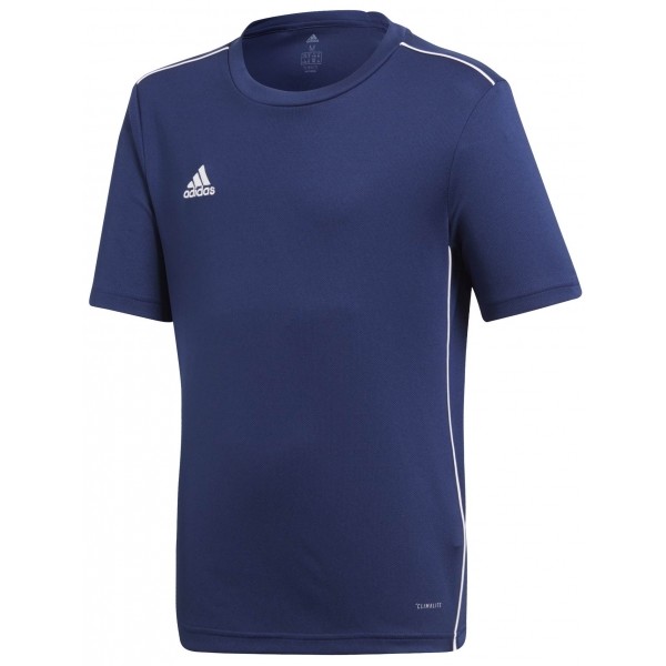adidas CORE18 JSY Y tmavě modrá 164 - Juniorský fotbalový dres adidas