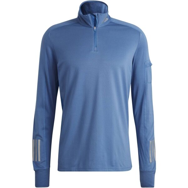 adidas WARM 1/2 ZIP  M - Pánská běžecká mikina adidas