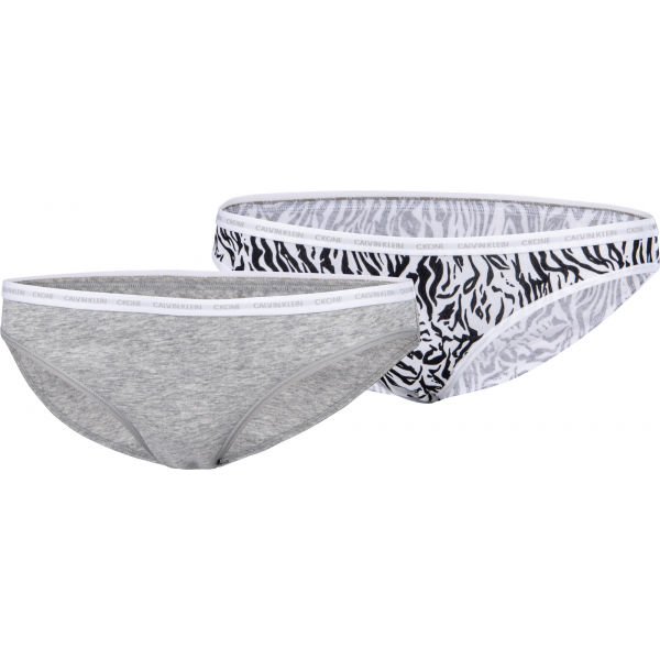 Calvin Klein BIKINI 2PK  L - Dámské kalhotky Calvin Klein