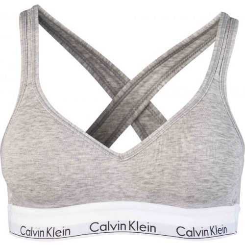 Calvin Klein BRALETTE LIFT šedá XS - Dámská podprsenka Calvin Klein