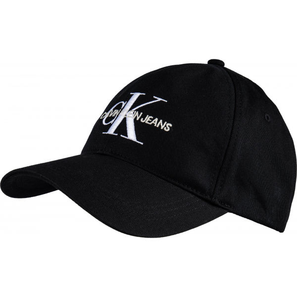 Calvin Klein CKJ MONOGRAM CAP černá UNI - Unisexová kšiltovka Calvin Klein
