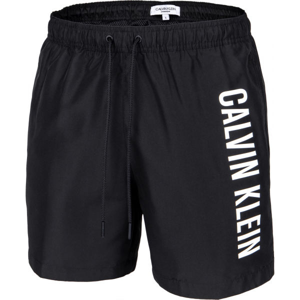 Calvin Klein MEDIUM DRAWSTRING  M - Pánské šortky do vody Calvin Klein