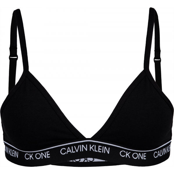 Calvin Klein UNLINED TRIANGLE černá XS - Dámská podprsenka Calvin Klein