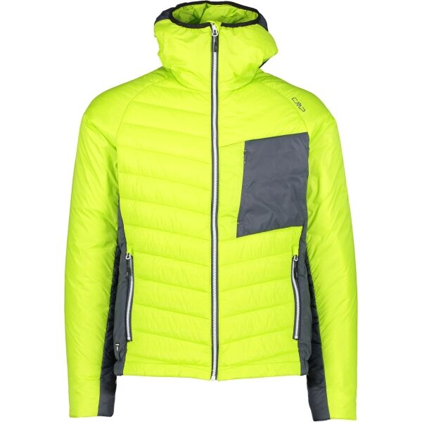 CMP MAN HYBRID JACKET FIX HOOD  52 - Pánská hybridní bunda CMP