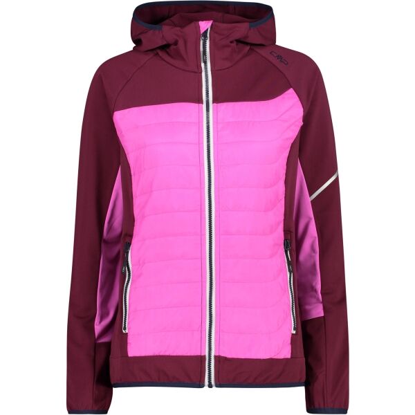 CMP WOMAN JACKET  40 - Dámská hybridní mikina CMP