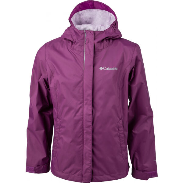 Columbia ARCADIA JACKET PRP  M - Dívčí bunda Columbia