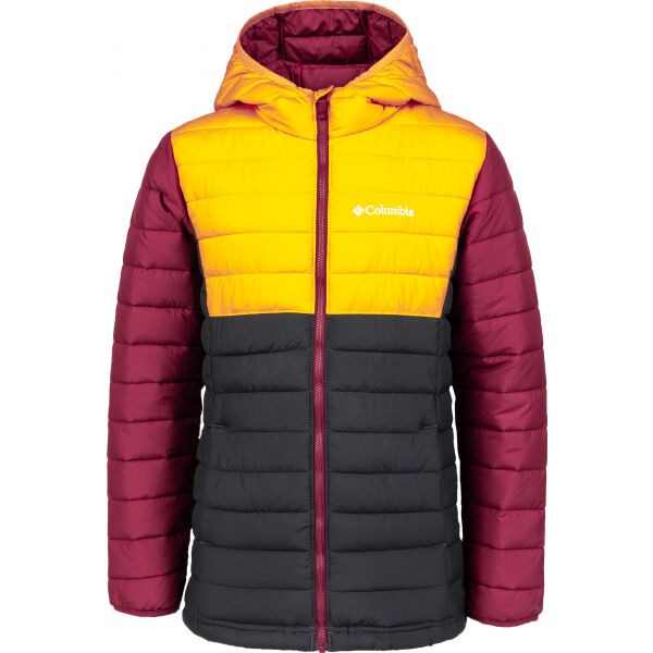 Columbia BOYS POWDER LITE HOODED JACKET  XL - Chlapecká bunda Columbia