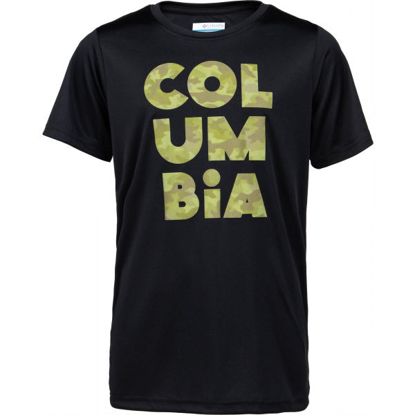 Columbia GRIZZLY GROVE SHORT SLEEVE GRAPHIC TEE  S - Dětské triko Columbia