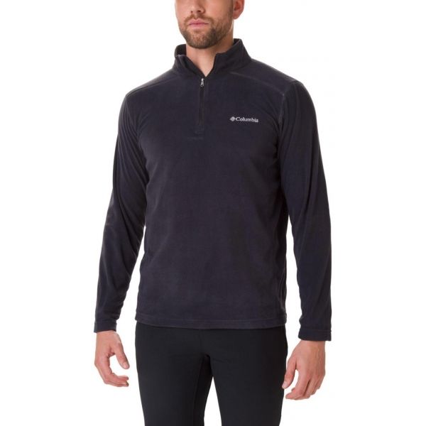 Columbia KLAMATH RANGE II HALF ZIP černá S - Pánská outdoorová mikina Columbia