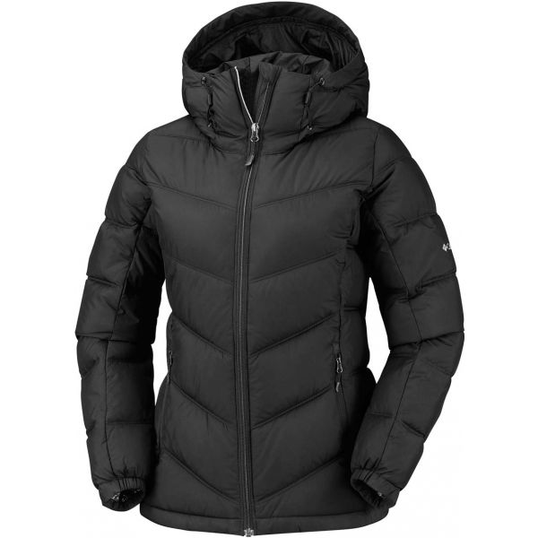 Columbia PIKE LAKE HOODED JACKET W černá M - Dámská zimní bunda Columbia