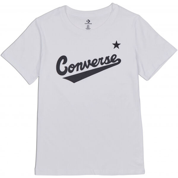 Converse SCRIPTED WORDMARK TEE  L - Dámské tričko Converse
