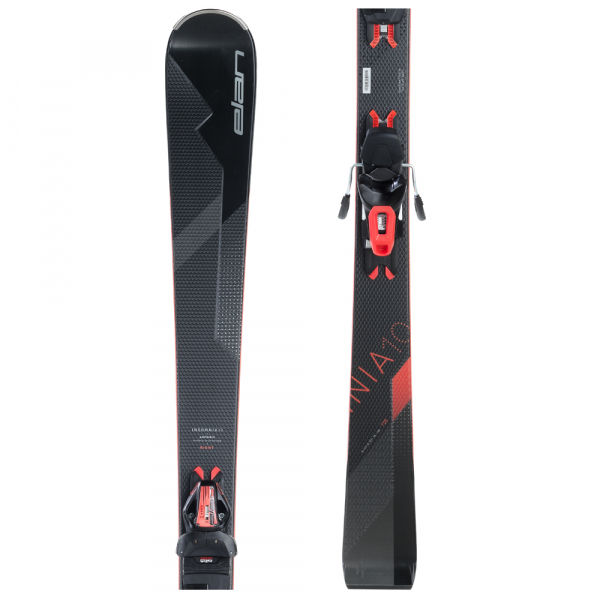 Elan INSOMNIA 10 BLACK LS + ELW 9 BLK  150 - Dámské sjezdové lyže Elan