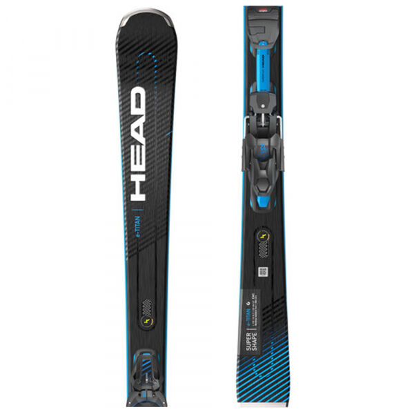 Head SUPERSHAPE E-TITAN + PRD 12 GW  170 - Sportovní sjezdové lyže Head