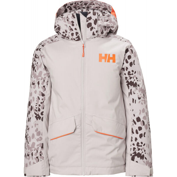 Helly Hansen JR SNOWANGEL JACKET  10 - Dívčí lyžařská bunda Helly Hansen