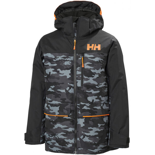 Helly Hansen JR TORNADO JACKET  8 - Chlapecká lyžařská bunda Helly Hansen