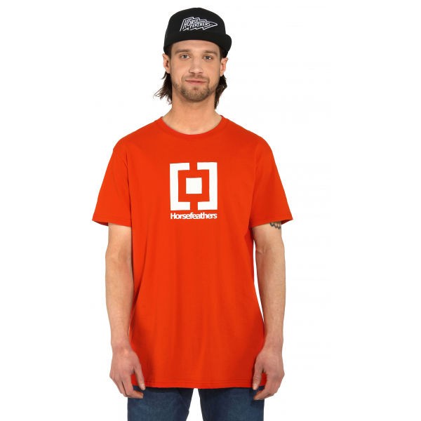 Horsefeathers BASE T-SHIRT  M - Pánské tričko Horsefeathers