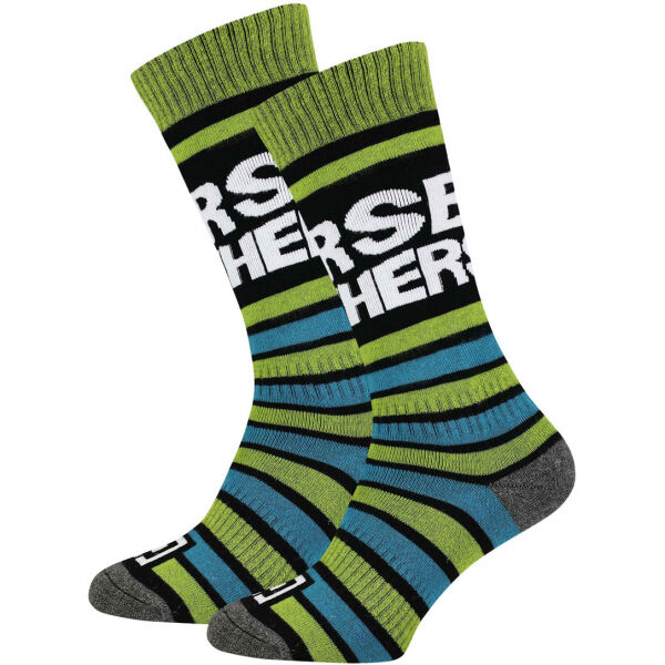 Horsefeathers JASPER YOUTH SOCKS  23-25 - Dětské snowboardové ponožky Horsefeathers