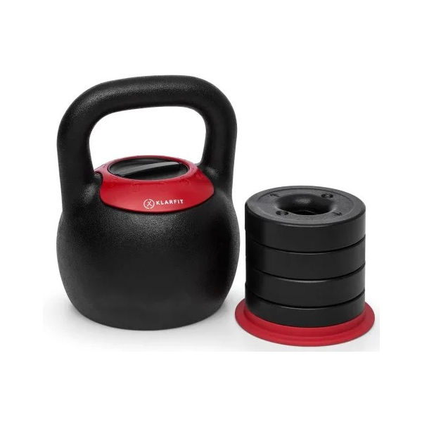 KLARFIT ADJUSTABELL  8-16 KG - Nastavitelný kettlebell KLARFIT