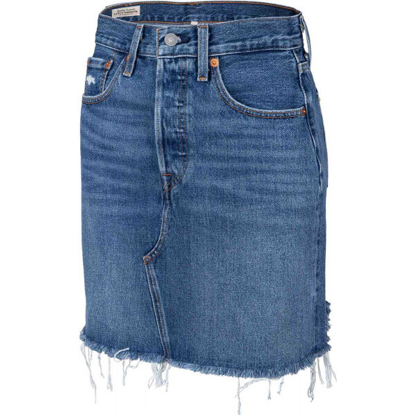 Levi's HR DECON ICONIC BF SKIRT CORE  29 - Dámská riflová sukně Levi's