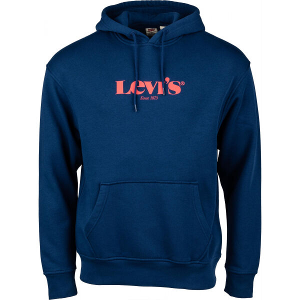 Levi's T3 RELAXD GRAPHIC HOODIE  S - Pánská mikina Levi's