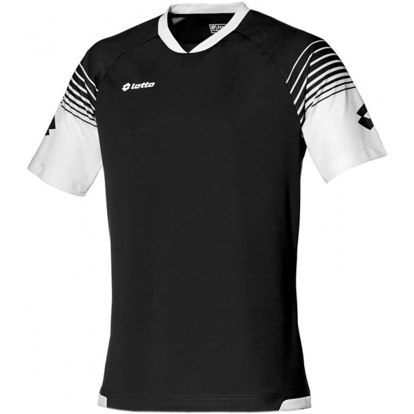 Lotto JERSEY OMEGA JR černá M - Dětské sportovní triko Lotto