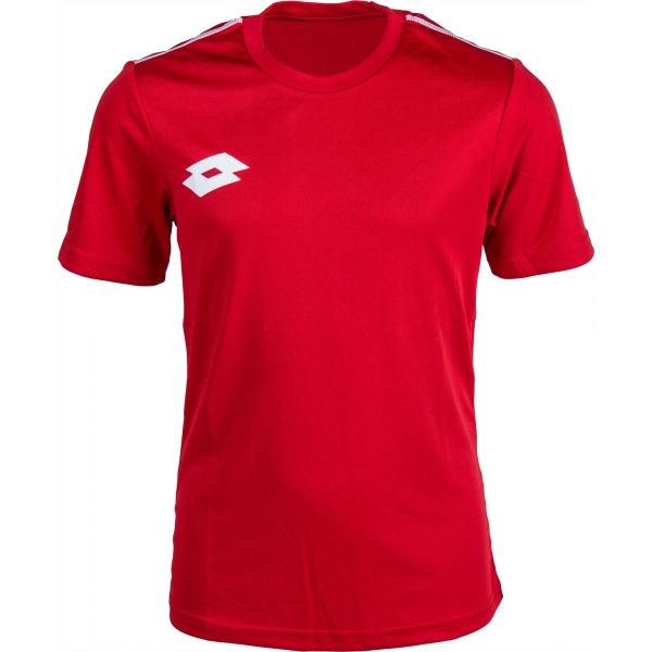 Lotto JERSEY DELTA červená M - Pánské sportovní triko Lotto