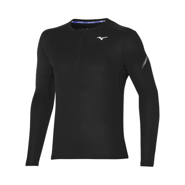 Mizuno DRY AERO FLOW LS HZ  2XL - Pánské funkční triko s dlouhým rukávem Mizuno