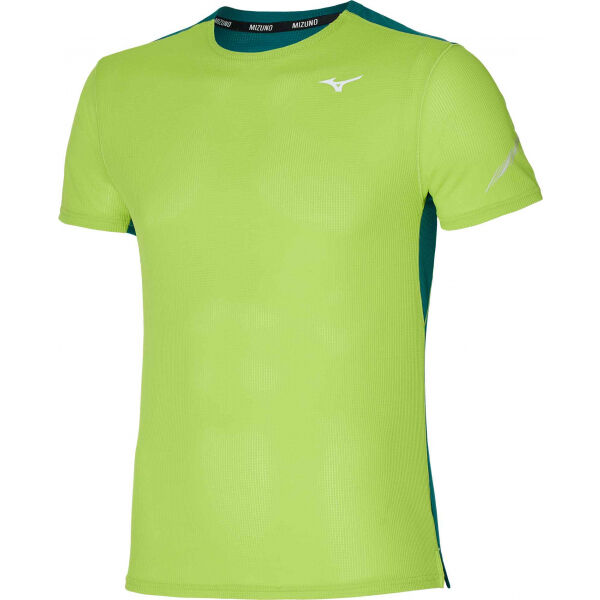 Mizuno DRY AERO FLOW TEE  M - Pánské běžecké triko Mizuno