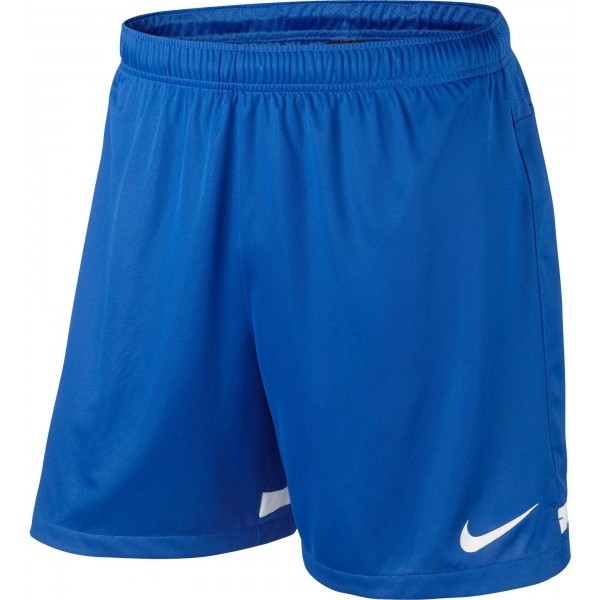 Nike DRI-FIT KNIT SHORT II YOUTH modrá S - Dětské fotbalové trenky Nike