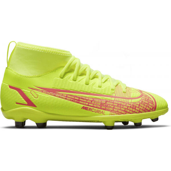 Nike JR MERCURIAL SUPERFLY 8 CLUB MG  3.5Y - Dětské kopačky Nike