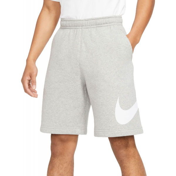 Nike NSW CLUB SHORT BB GX M šedá XL - Pánské kraťasy Nike